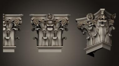 Chapiters CHAPITEAU 33 3d model